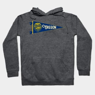 Oregon Flag Pennant Hoodie